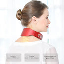 Massageador Cervical Elétrico com Calor – Alívio Rápido para Dores e Tensão