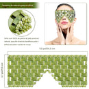Máscara de Jade Natural para Olhos – Alívio, Frescor e Relaxamento
