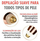 Caneta Depiladora Elétrica para Sobrancelhas – Recarregável via USB e Indolor