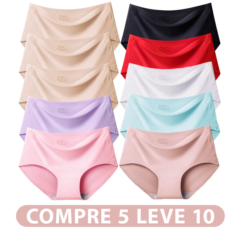 [COMPRE 5, LEVE 10] Calcinha TrowBridge™ -  Antibacteriana