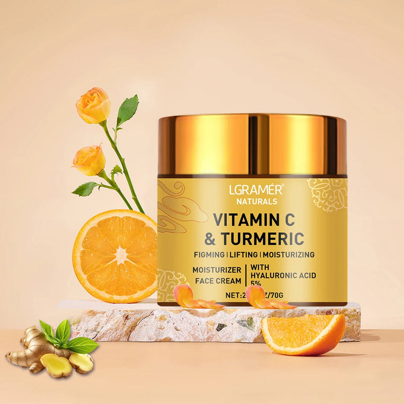Creme Facial Vitamina C – Hidrata, Clareia e Uniformiza