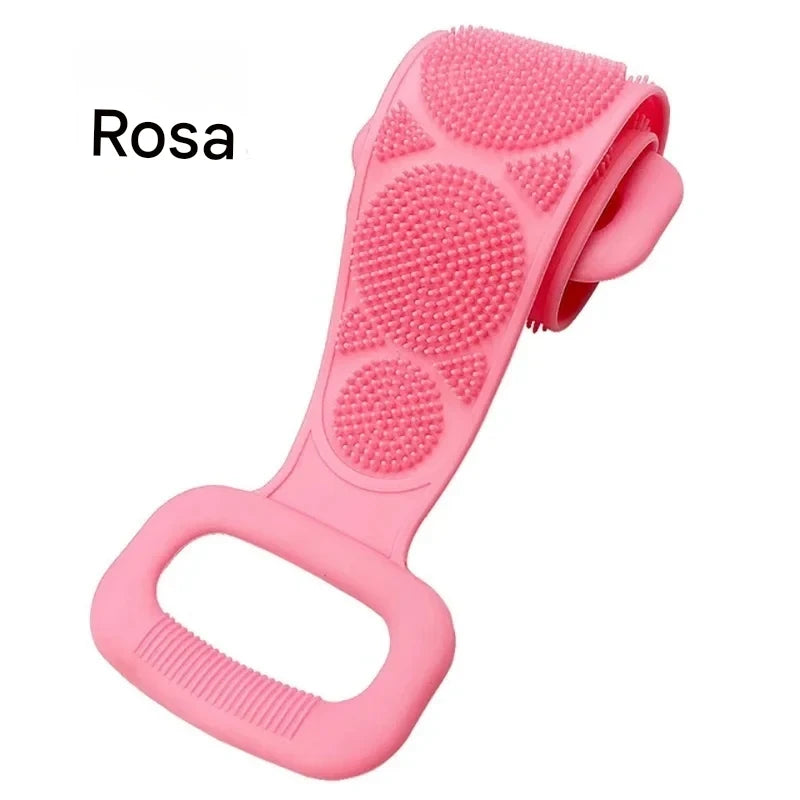 Esponja Corporal de Silicone Esfoliante e Antiderrapante