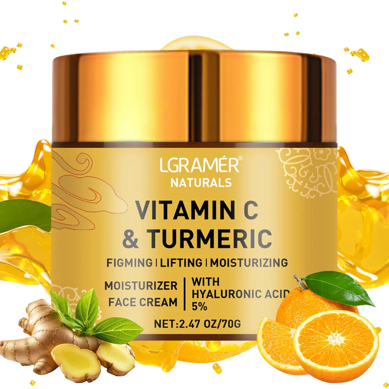 Creme Facial Vitamina C – Hidrata, Clareia e Uniformiza