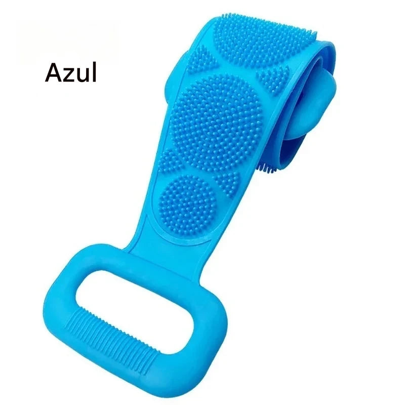 Esponja Corporal de Silicone Esfoliante e Antiderrapante
