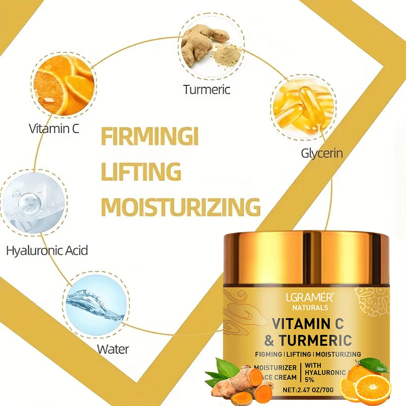Creme Facial Vitamina C – Hidrata, Clareia e Uniformiza