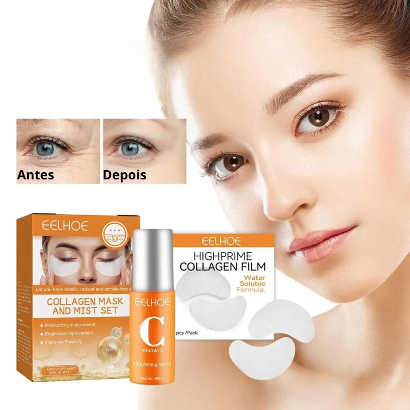Kit Rejuvenescedor Colágeno e Vitamina C